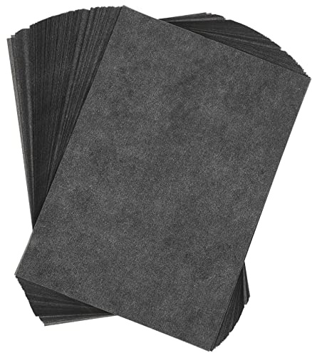 Sewroro 100blätter Graphit Transferpapier Wiederverwendbare Kohlepapier Zum Zeichnen Und Übertragen Von Designs Für Bastelprojekte Und -anwendungen