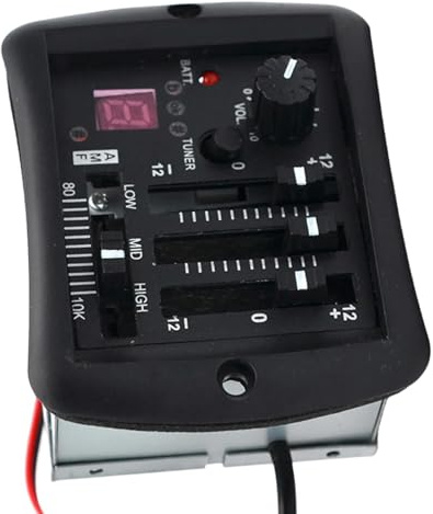 JISADER EQ Preamps Luthier DIY -Teile Instrumentenzubehör EQ Preamp System Akustikgitarre Preamp