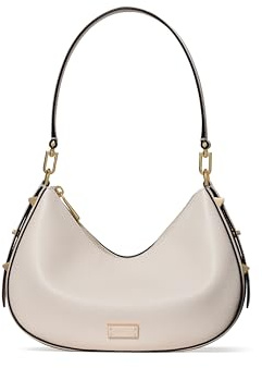 kate spade new york kvinnors Liv Pebbled läder konvertibel axel, Cashew mjölk, onesize