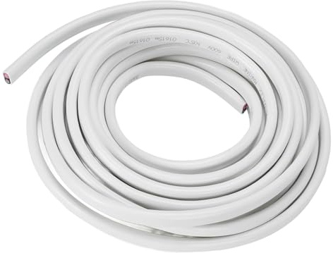 Dioche Cavo Marino Calibro 8 Cavo Marino Calibro 8 30 Piedi – Impermeabile, Eccellente conduttività Ed Elevata flessibilità per Uso in Barca, Yacht, Auto, Campeggio e Rimorchio