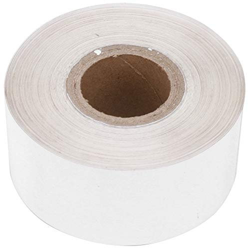 Starbun Heißprägefolie - Heißprägefolie Papier Leder Stoffverpackung DIY Dekoration Zubehör 3cm Breite 120 Meter/Rolle(Weiß)