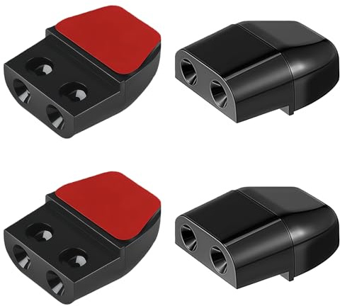 Aihoom 4 Piezas Alerta de Silbatos de Ciervo, Silbato de Alerta de Ciervo, Alarma de Advertencia para Jabalíes, Dispositivo de Seguridad para Conducción en Bosques, Compatible con Coche Camión y Moto
