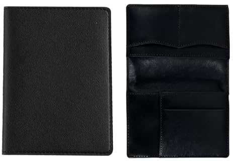 ARYIMYDP Funda para Permiso de Circulación, Portadocumentos de Viaje para Coche, Carpeta para Documentación con Múltiples Bolsillos, Compacto y Ligero, Regalo Ideal
