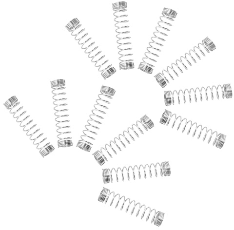 SUPVOX Mini Ressorts de Compression en Acier Inoxydable 0,4 Mm X 18 Mm 50 Pièces Recharge à Ressort pour Stylo à Bille pour Bureau École et Loisirs Créatifs