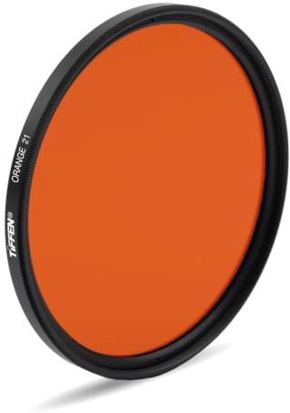 Tiffen Filter 52MM ORANGE 21 FILTER | 52 mm #21 Glasfilter mit Einzelbeschichtung für Teleobjekte, Bergketten und Meeresszenen