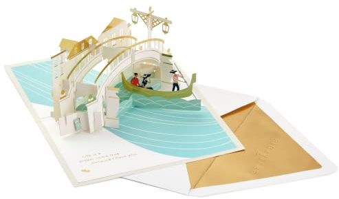 Hallmark Signature Paper Wonder Pop Up Love Card Because I Have You (Geburtstagskarte, Jubiläumskarte, Sweetest Day-Karte) | Für Geburtstage, Jubiläen oder den süßesten Tag, inklusive passendem Umschlag, Kartenmaße: 32,7 x 18,3 cm
