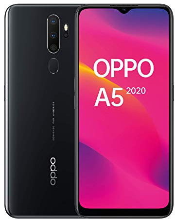 Oppo A5 2020 Smartphone débloqué (Ecran : 6,5 - 64 ou 128 Go - 3 ou 4 Go Ram) Mirror Black