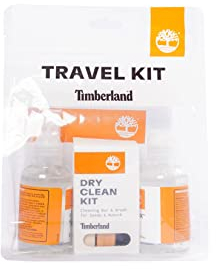 Timberland Kit di Cura per Scarpe da Viaggio con Balm Proofer, Renewbuck Foaming Cleaner e Dry Cleaning Kit, Compatibile con Cotone, Vinile, Gomma, Pelle