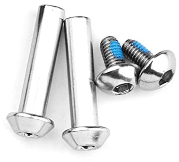 ALEFCO Mountain Bike Rear Wheel Shock Absorber Screws MTB Full Suspension Screws 21-86 mm Mountain Bike Shock Absorber Socket Screw M8 MTB Scooter Skates Screw