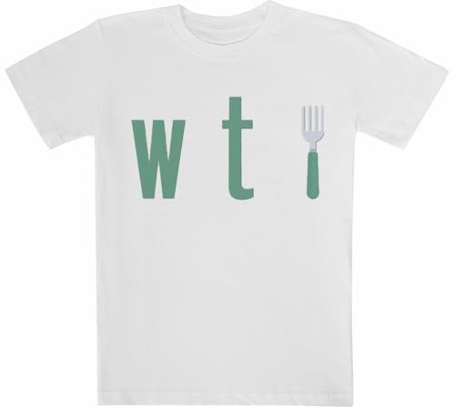 The Good Place Whathe Fork Weißes Kurzarm-T-Shirt für Kinder
