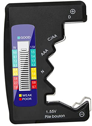 jojofuny Battery Voltage Abs Battery Test Device Electrical Tester Capacity Monitor