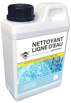 Méduze - Nettoyant Ligne d’Eau Universel 1L - Prêt à l’Emploi - Action Rapide - Professionnel