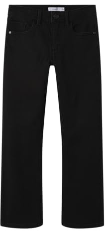 Name IT Jean pour garçon, Coupe Droite, Jean Noir, 152
