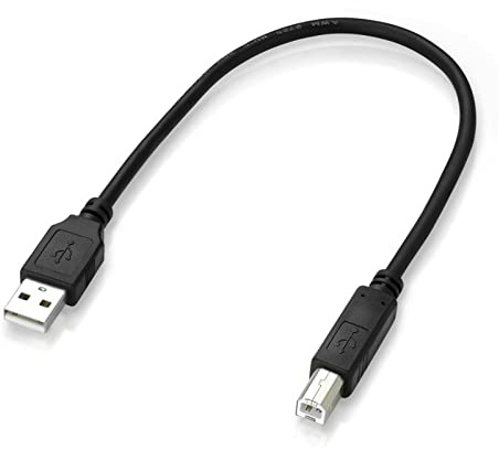 Cable de Impresora USB 2.0 Tipo A Macho a Tipo B Macho Lámina + Trenzado (Interior) 30 cm 50 cm 1 m 1,5 m 1,8 m 3 m 5 m(5m)