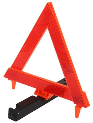 TUCKBOLD Triangle De Signalisation Pliable pour Voiture | Triangle De Signalisation pour Panne Routière 1 Pièce