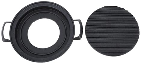 Mini Parrilla Japonesa Hibachi de Aleación de Aluminio, Parrilla de Barbacoa de Carbón de Mesa, Calentamiento Rápido, Calefacción Uniforme, Uso Multifuncional para Reuniones