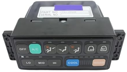 Air Conditioner Control Panel Excavator SOLAR 340LC-7 340LC-V 155LC-V S220LC-V S300LC-5 S230LC-5 543-00049