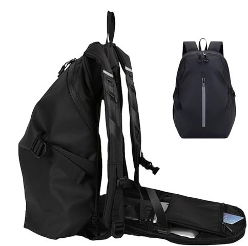 Générique Casque de Moto, Sac à Dos, Sac à Dos à Moto - Support de Casque étanche de Grande capacité - Pack de Voyage de Voyage, Sac de Basket Multifonctionnel pour Hommes et Femmes