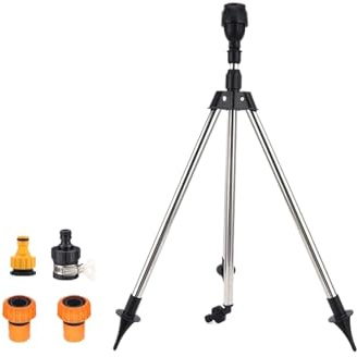 Metall Basis Stativ Sprinkler Kopfleckfestes Design 1 Zoll Schlauchanpassung Anpassbare Besprühte Muster Freien Außenpreis