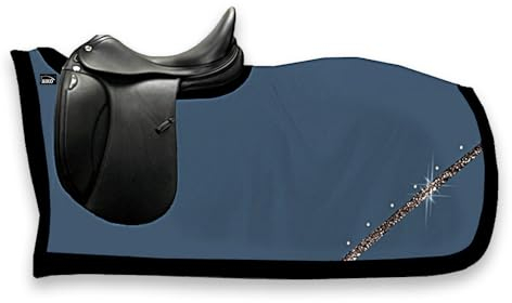 AIKO Nierendecke 'Crystal Shine', stahlblau, Gr. 2