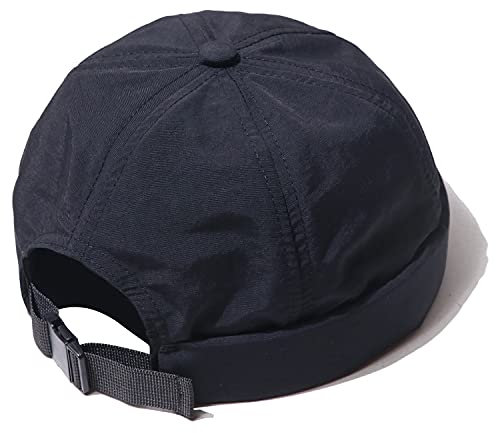Clakllie Bonnet d'été Docker Casquette sans Visiere Homme Femme Bonnet de Docker Cap Brimless Cap Imperméable Lightweight Brimless Hat Bonnet Marin Miki