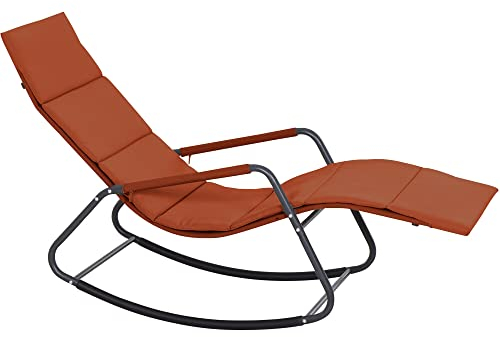 Siena Garden Relax Liege in rot