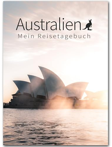 Calmondo Reisetagebuch Australien zum Selberschreiben | Dein persönlicher Reiseführer zum Ausfüllen mit viel Abwechslung | Zitate, tolle Fotos, Reisevorbereitung uvm | Geschenkidee | DIN A5