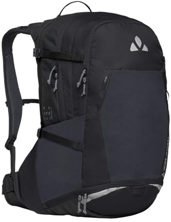 VAUDE Bike Alpin 23+5 – Mountainbike Rucksack 23L + 5L Erweiterung mit atmungsaktivem Rücken, ergonomischem Tragesystem und robusten Materialien – ideal für längere MTB-Touren