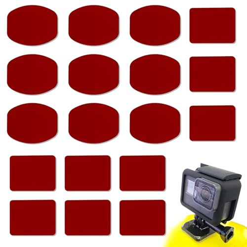 18 Pzz Acrilico Adesivo Biadesivo Spesso, 2 Forma Pads Nastro Biadesivo Schiuma, Impermeabile Super Viscoso Pad Biadesivo Extra Forte, Nastro Adesivo in Schiuma Resistente per Pareti Immagine Ufficio