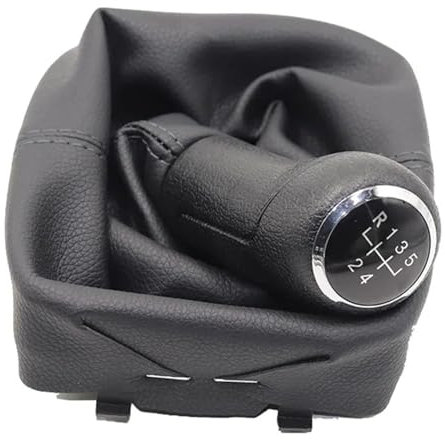 Schaltknauf-Adapter Für VW Für Polo 9N 9N2 2002-2009 5-Gang-Auto-Schaltknauf Mit Gaitor Boot Cover Schaltknauf(Type 7)