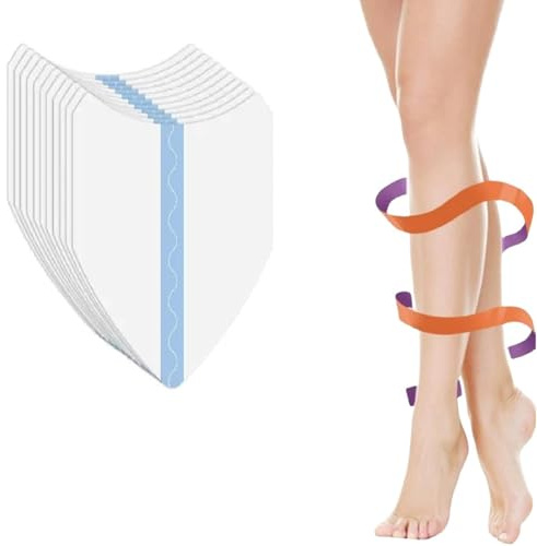 Cerotti invisibili di sollevamento del corpo per gambe e braccia, nastro invisibile della coscia per la pelle allentata, strisce impermeabili di sollevamento della pelle cadente (10pcs)
