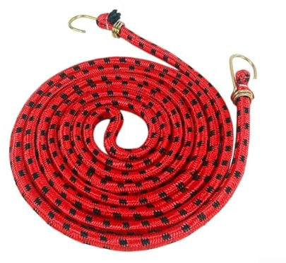 Multi Purpose Elastic Ropes with Hooks A Must Have for Road Trips and Adventures (1.5 Meters)