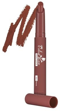Velvet Rose Matte Crayon Lipstick – Petunia (RS017) | Long-Lasting Matte Lip Color | Enriched with Rose Oil | Hydrating, Bold & Silky Smooth Finish