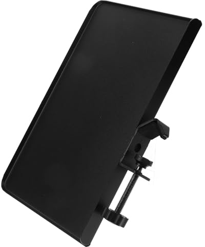 Ciieeo 1 Bandeja para Tarjeta de Sonido y Soporte para Micrófono Ajustable de Hierro Alta Capacidad para Transmisión y Estudio Profesional