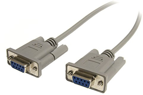 StarTech 7,6m DB9 Serielles Nullmodemkabel, Bu/Bu, gekreuzt (SCNM9FF25)