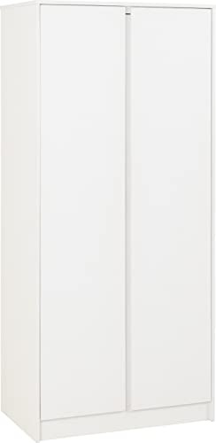 Seconique Malvern 2 Door Wardrobe in White