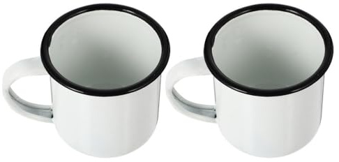 Toddmomy 8 Piezas Taza de Campamento, Tazas para Acampar para Niños Pequeños y para la Familia