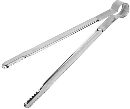 Fukamou Grillzange, Grillzange | Kochzange Aus Edelstahl,Grillwerkzeug, Lebensmittelzange, Kochgerät, Steakzange Zum- Grillen, Kochen, Barbecue