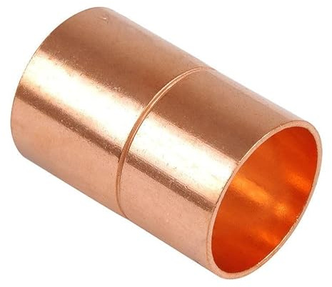 ODSUPPLIES Copper End Feed Coupling - 28mm, Pack of 10