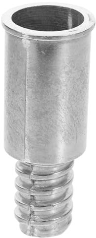 NULYLU Threaded Connector Aluminum Tip for Telescoping Poles Extender Suitable for Mop and Broom Handles in Cleaning Tasks