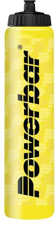 Powerbar – Sports Bottle – 1000 ml – yellow – Leak-Proof & Dishwasher-Safe, BPA-Free