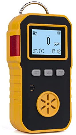 Detector NH3, monitor de gas amoníaco, lector de mano portátil con clip, batería recargable de 14 horas en espera, alerta audible de vibración visual, medidor a prueba de explosiones, seguridad para