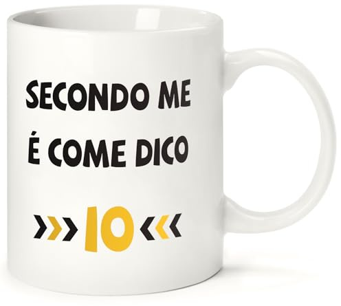 Surhik Regali Natale 2025 Offerte,330ml Ceramica Tazza Divertenti,Idee Regalo Natale 2025,Pensierini Regalo Uomo Donna Collega per Compleanno, Anniversario
