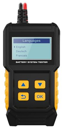 Tester De Batería De Automóvil, Diagnóstico Preciso 14/8/3 Cm, Probador De Batería De Vehículos, Circuito De Analizador Inteligente Compacto Y Sistemas Eléctricos, Fácil De Usar, Para Alternador, Bote