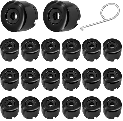 INNAL 20 Piezas Tapones Tornillos Ruedas Coche Compatible con VW Touareg T5 T6 Tapa de Tornillo de Rueda Tapas de Pernos con Herramienta de Extracción Tapas para Tuercas de Rueda