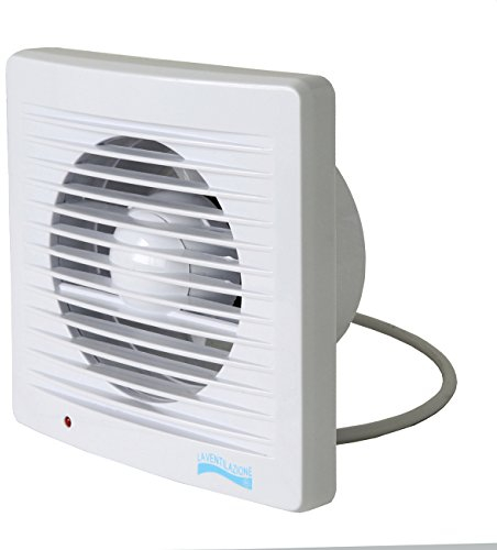 La Ventilazione AA12E Aspiratore Elicoidale con Indicatore Luminoso di Funzionamento per Foro diametro 120 mm / 5