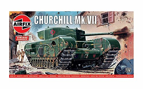 Airfix Vintage Classic 1/76 Churchill Mk.VII Tank # A01304V