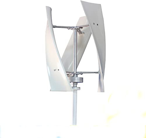 Vindturbin, vindkraftverk, 12 V, 24 V, 48 V, 3 000 W, ljudlös, vertikal, liten vindgenerator, fri energi, bärbar och vertikal vindturbin med MPPT-kontroll för hemmet (48 v)