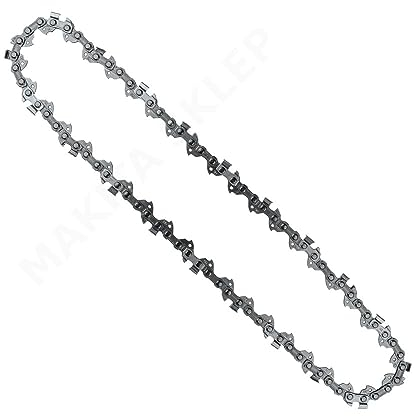 Makita 191G96-5 - Catena per motosega, 25 cm, 25 AP, 60 maglie, 1,3 mm, 1/4, micro scalpello, robusta catena per motosega, taglio fine, ideale per lavori di intaglio