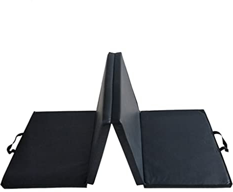 RajoNN Extra Dicke Gymnastik-Tumbling-Panel-Matte, Faltbare, leichte Trainingsmatte, Aerobic-Stretching-Übungsmatte für Cheerleading und Kampfsport